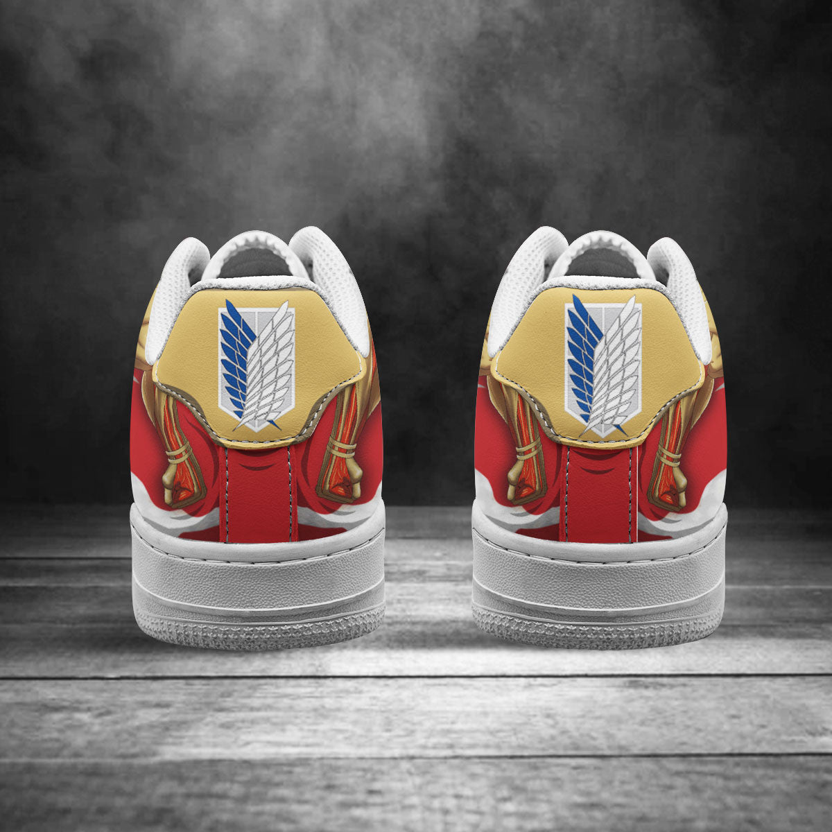 Attack On Titan Amored Titan Air Sneakers Custom Anime Shoes