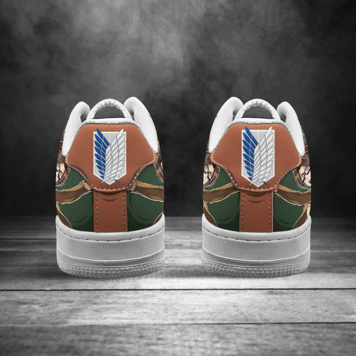 Attack On Titan Hange Zoe Air Sneakers Custom Anime Shoes