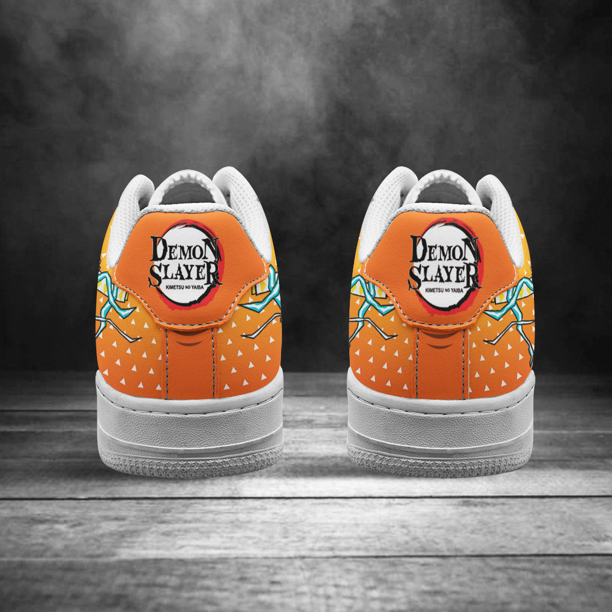 Demon Slayer Zenitsu Air Sneakers Custom Anime Shoes