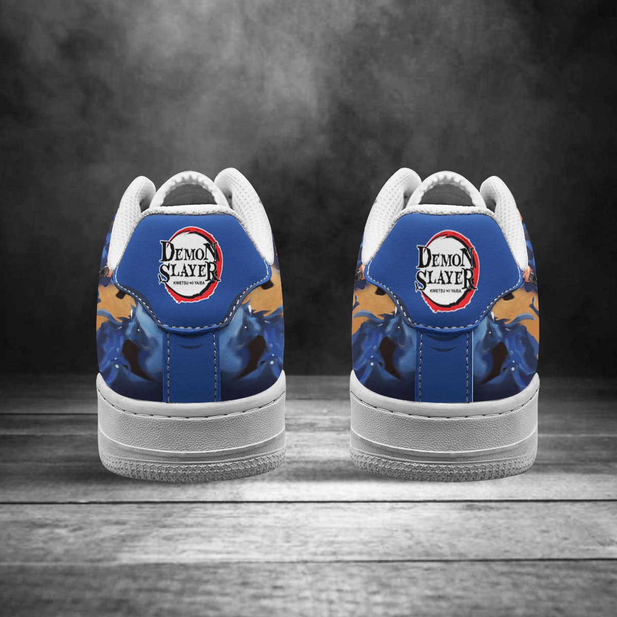 Inosuke Rengoku Air Sneakers Demon Slayer Custom Anime Shoes