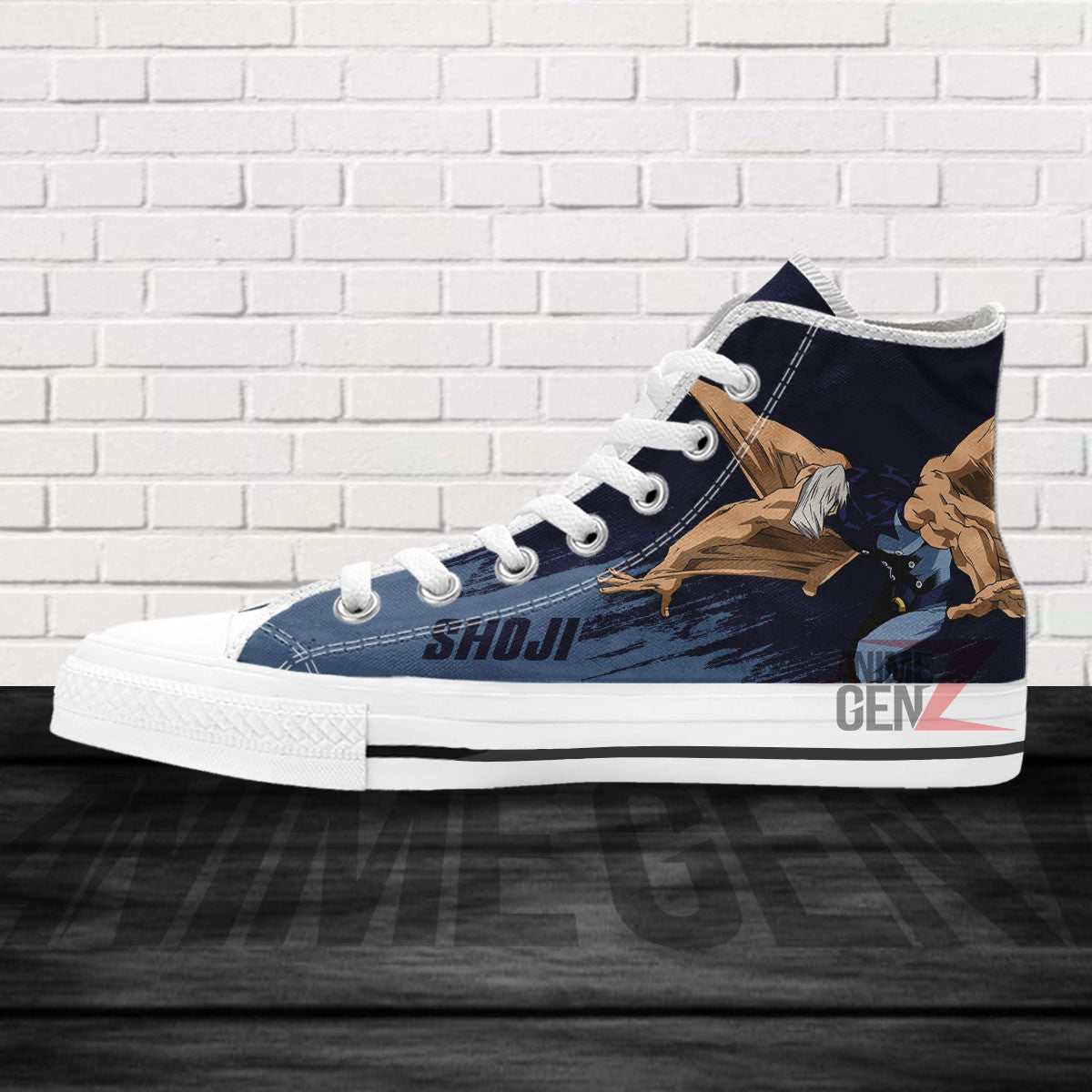 BNHA Mezo Shoji High Top Shoes Custom Anime Sneakers