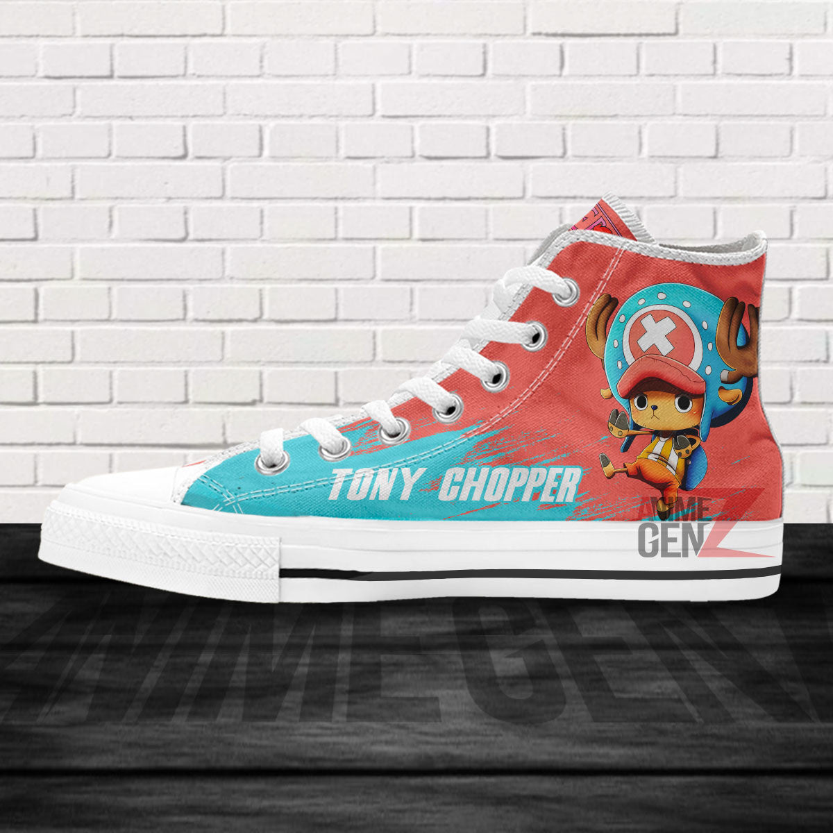 One Piece Tony Tony Chopper High Top Shoes Custom Anime Sneakers