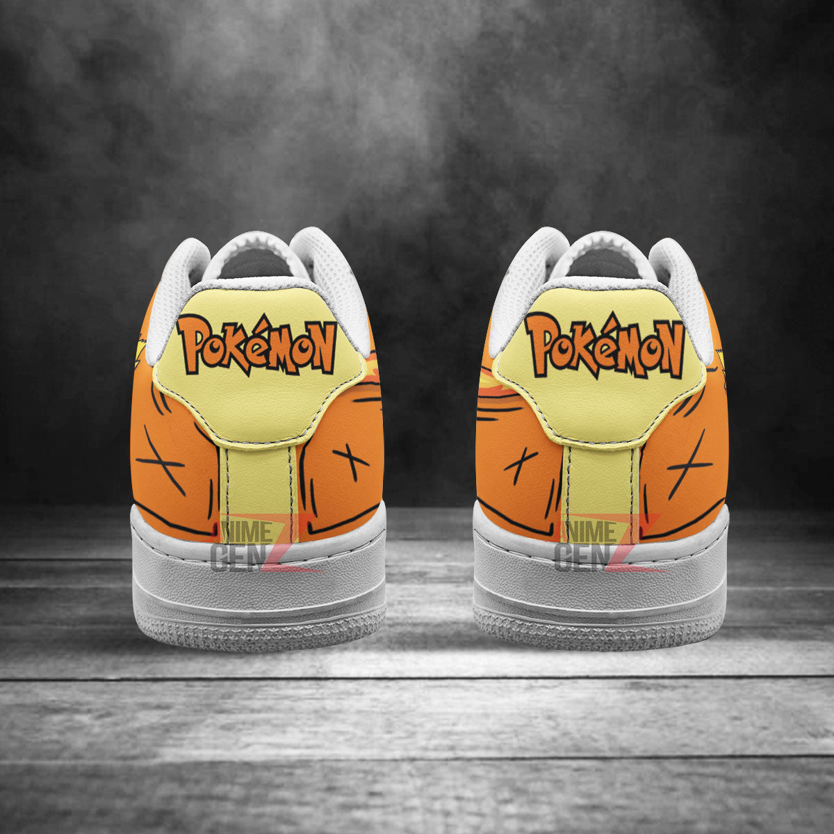 Pokemon Charmander Air Sneakers Custom Anime Shoes