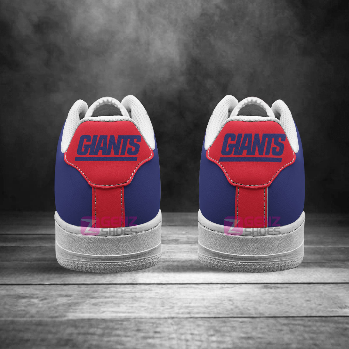 New York Giants Air Sneakers NFL Custom Sports Shoes