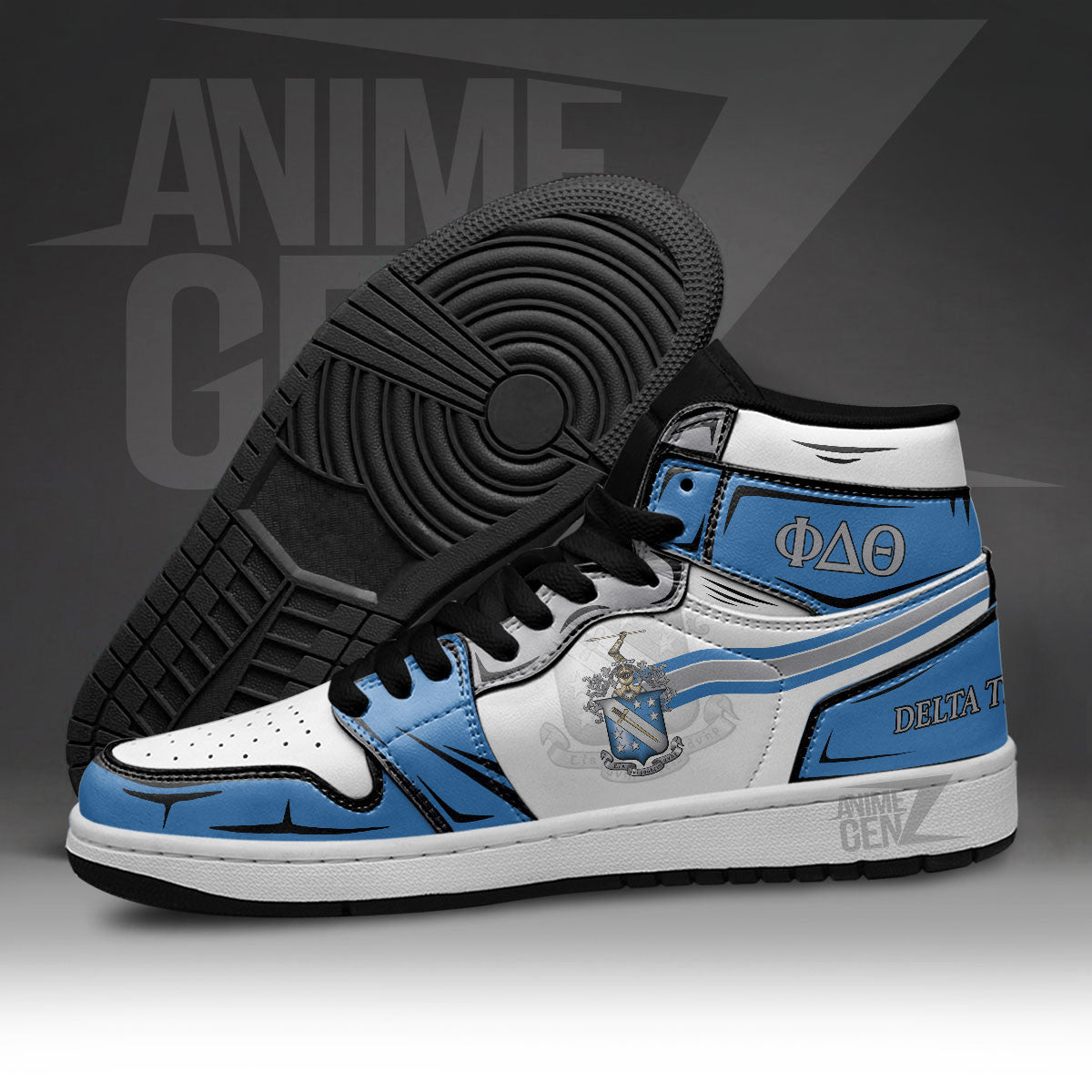 Delta Theta Phi JD Sneakers Fraternities Custom Shoes