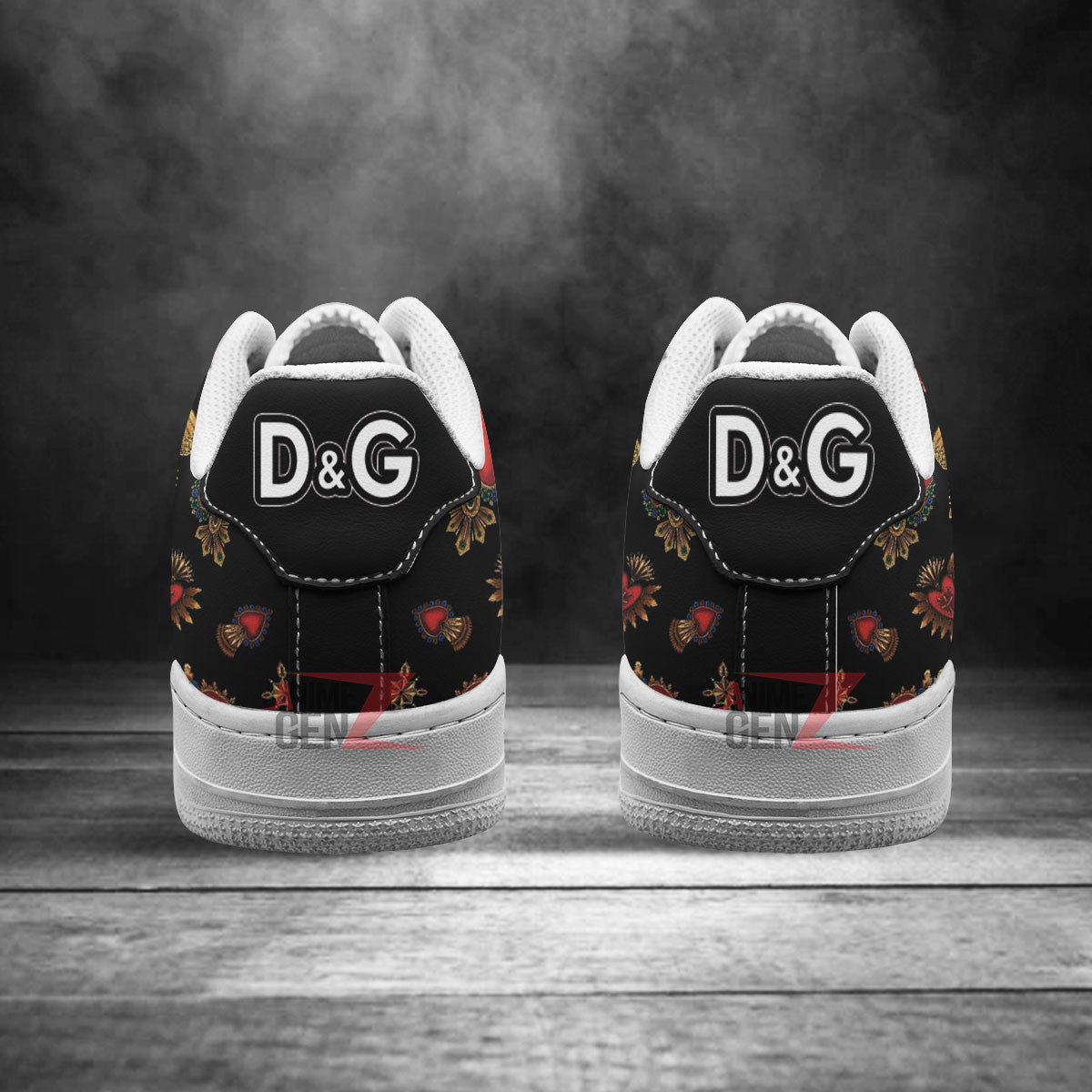 Dolce & Gabbana Air Force Sneakers Custom Fashion Brand Shoes