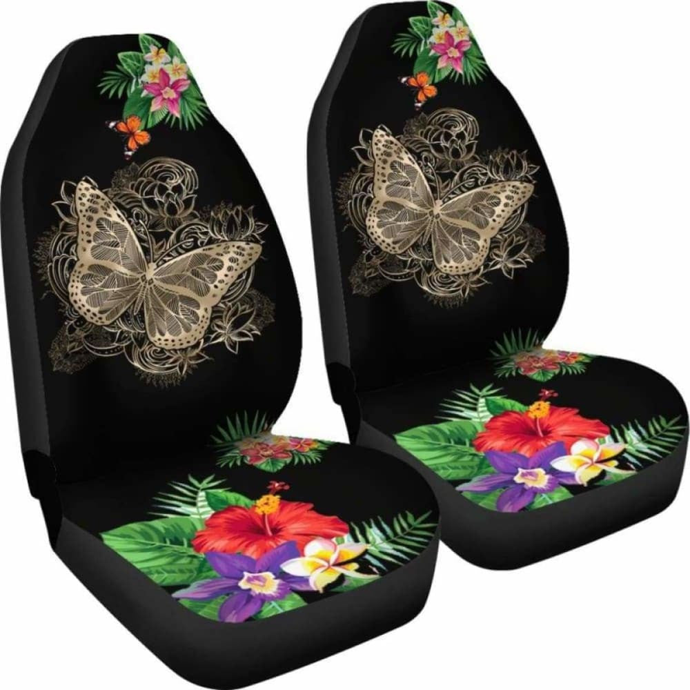 Butterfly Zen Hawaii Car Seat Cover