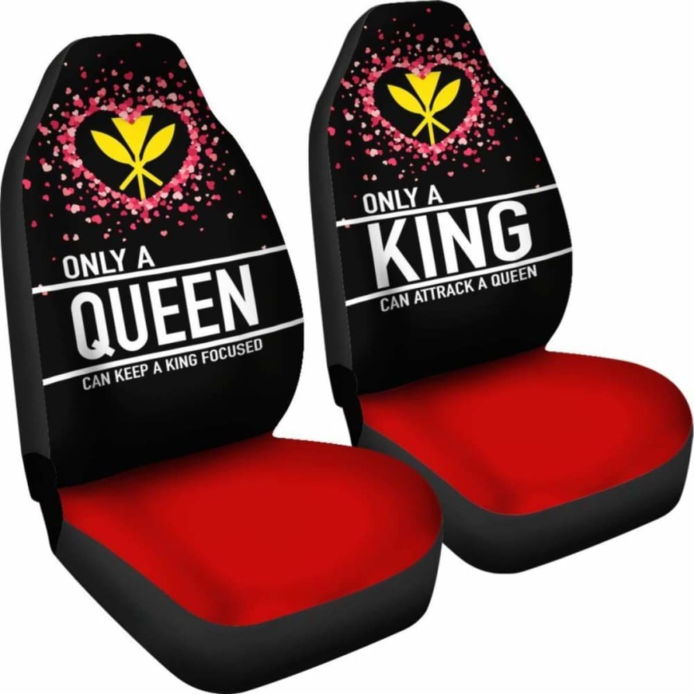 (Hawaiian) Kanaka Maoli Car Seat Covers Couple Valentine Nothing Make Sense