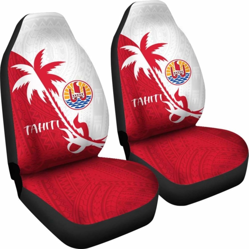 Tahiti Polynesian Coconut Tree Car Seat Covers Amazing