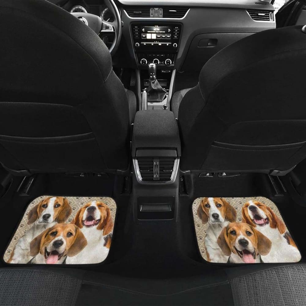Beagle Car Floor Mats Funny For Beagle Dog Lover