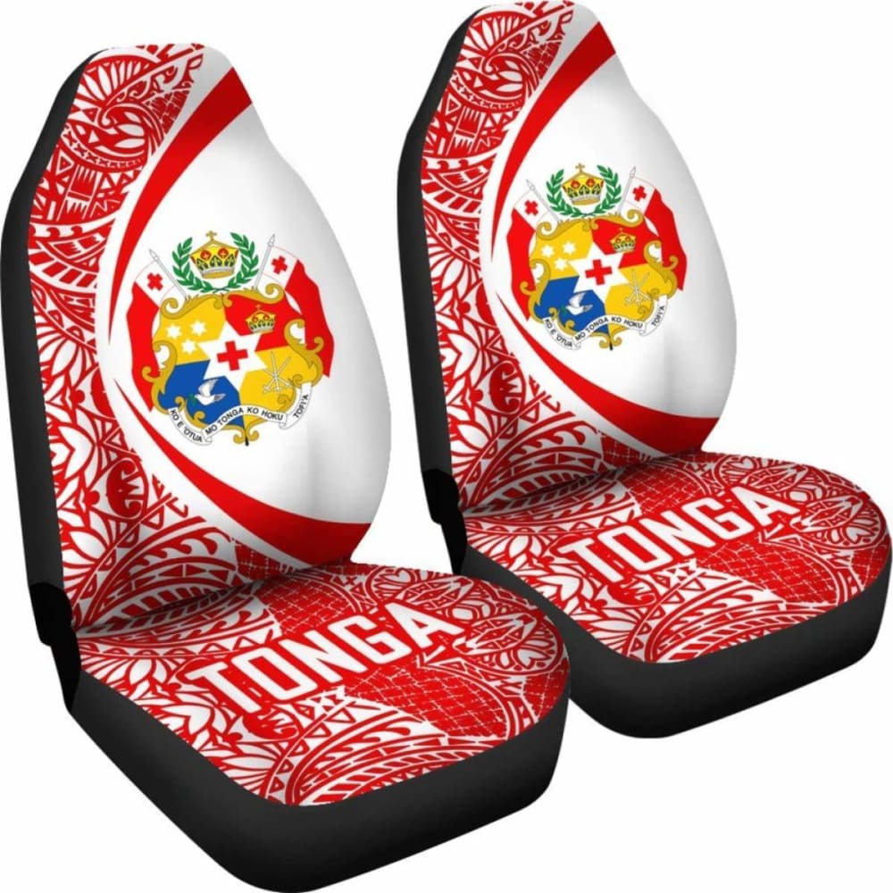 Tonga Polynesian Car Seat Covers Circle Style