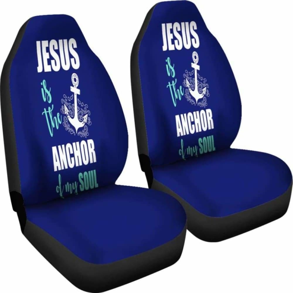 Np Jesus Is The Anchor Car Seat Cover