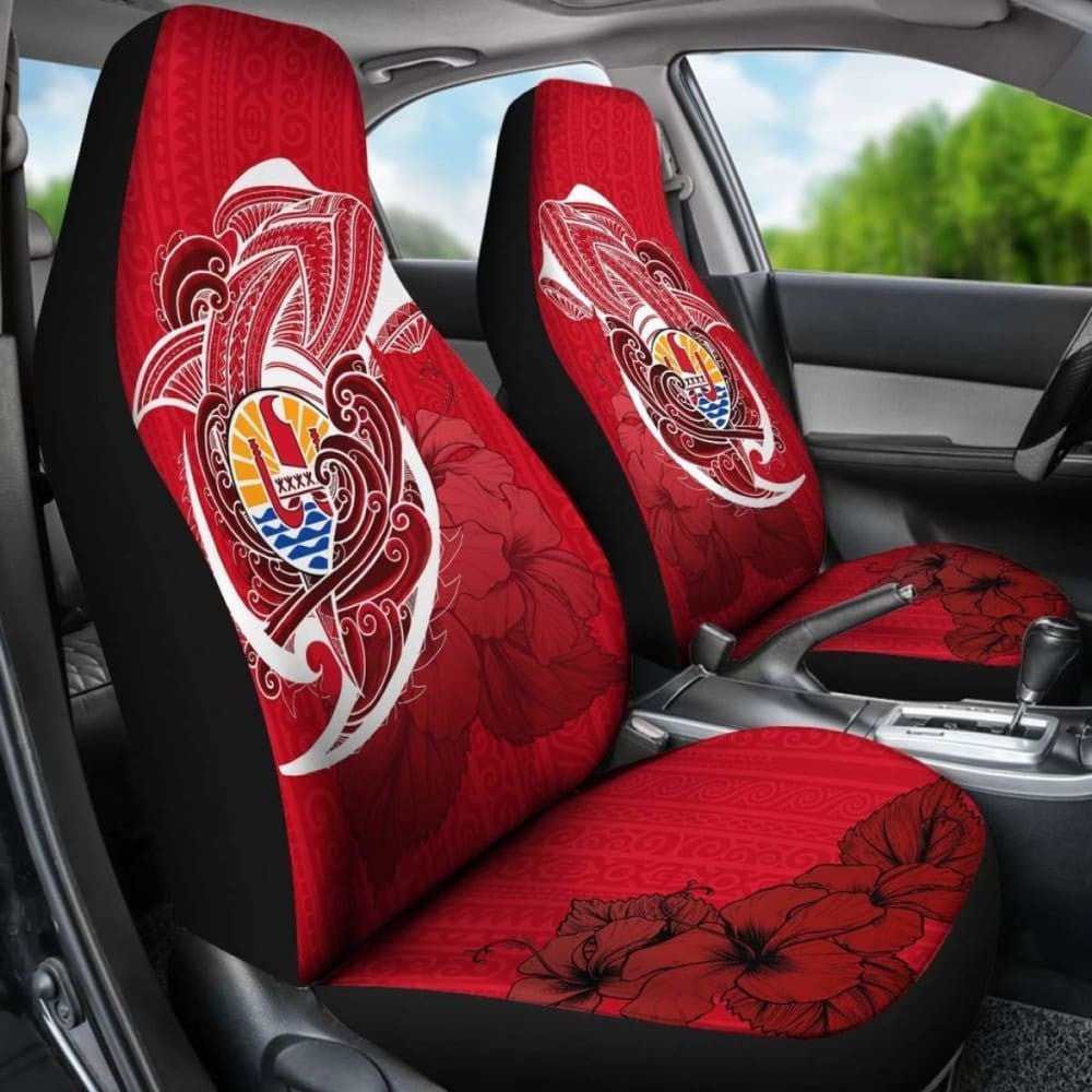 Tahiti Car Seat Covers Shark Coat Of Arms