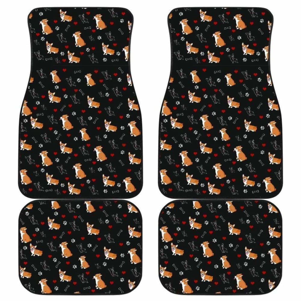 CorgiTh Shades In Black Theme Car Floor Mats