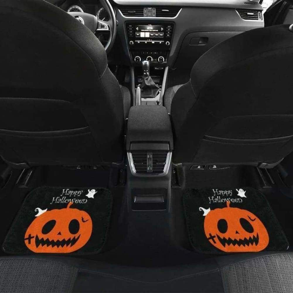 Pumpkin Halloween Car Floor Mats