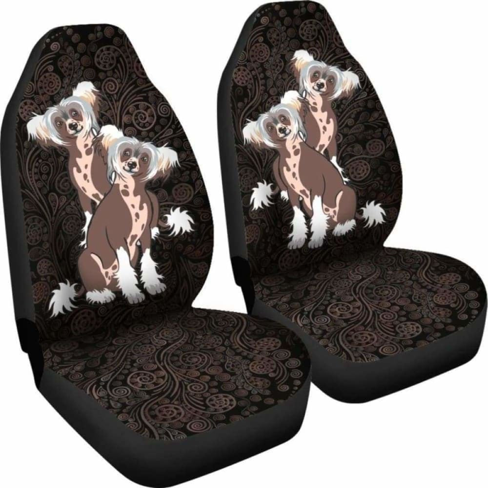 Chinese Crested Car Seat Covers