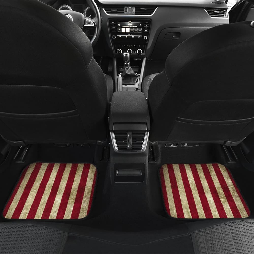 American Flag Inspired Car Floor Mats