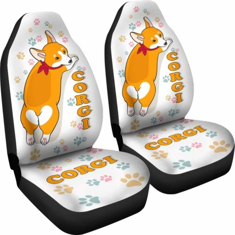 Corgi Car Seat Covers