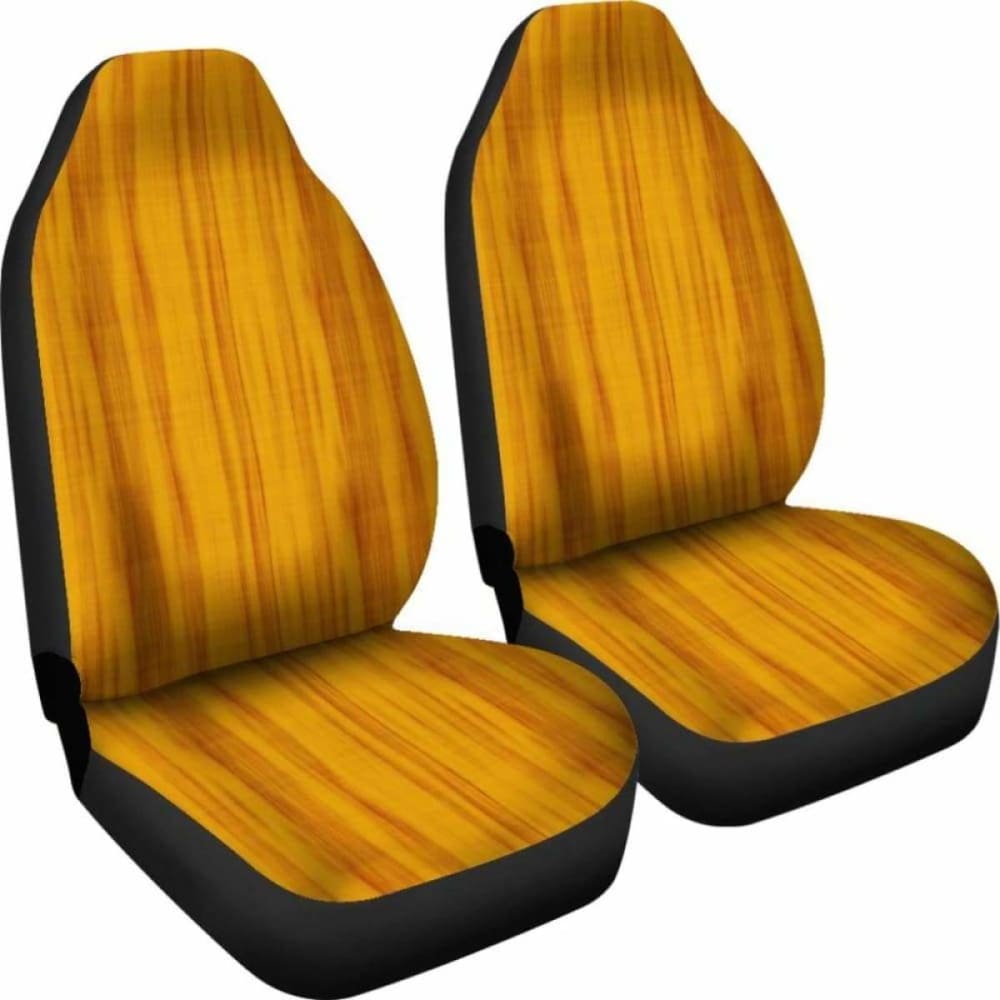 Yellow And Orange Tie Dye Car Seat Covers