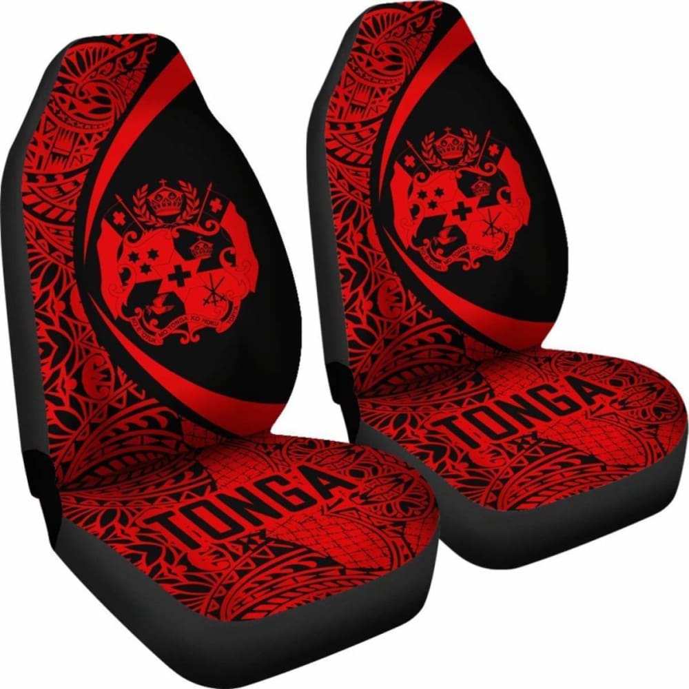Tonga Polynesian Car Seat Covers Circle Style