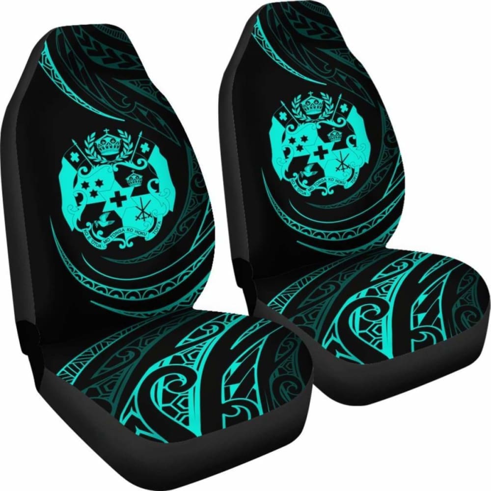 Tonga Car Seat Covers - \bTurquoise - Frida Style -