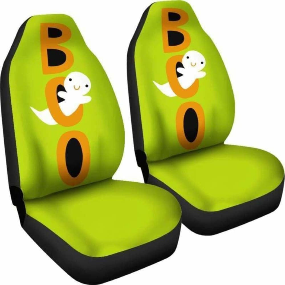 Boo Halloween Car Seat Covers