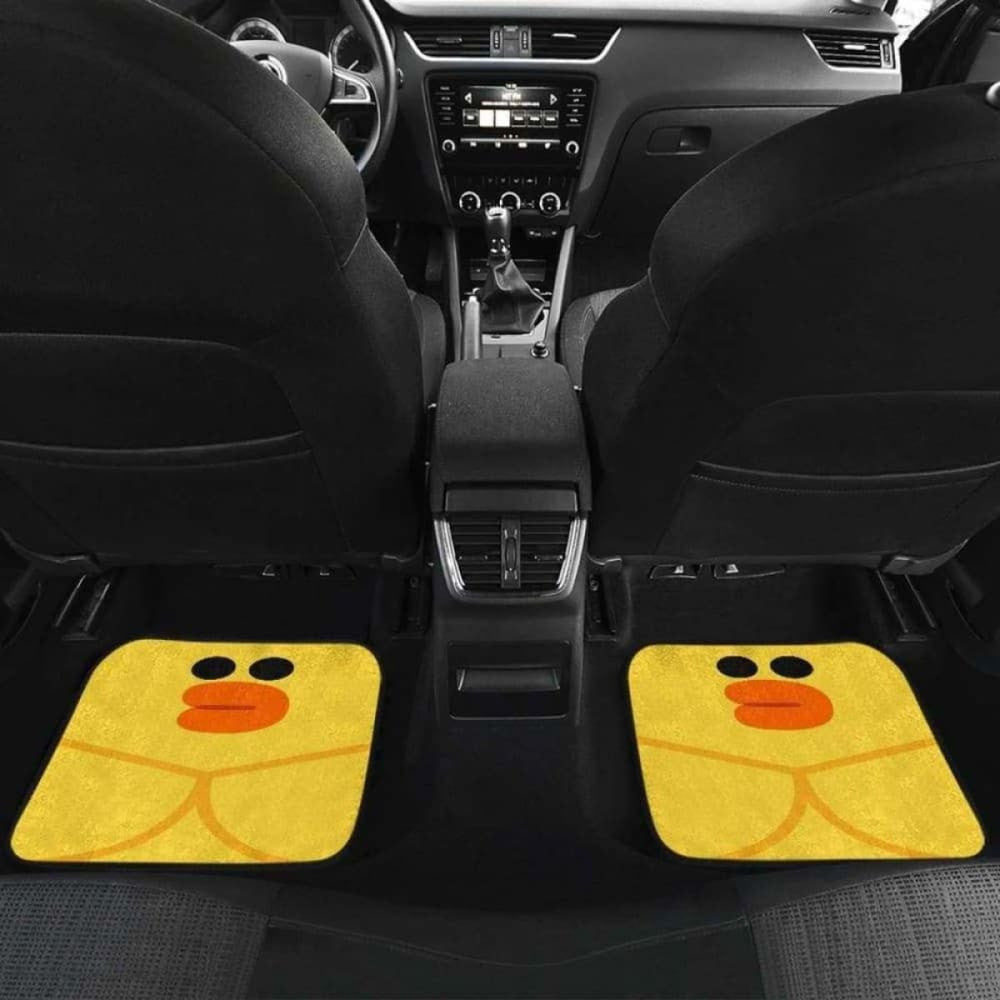 Yellow Chicken Car Mats