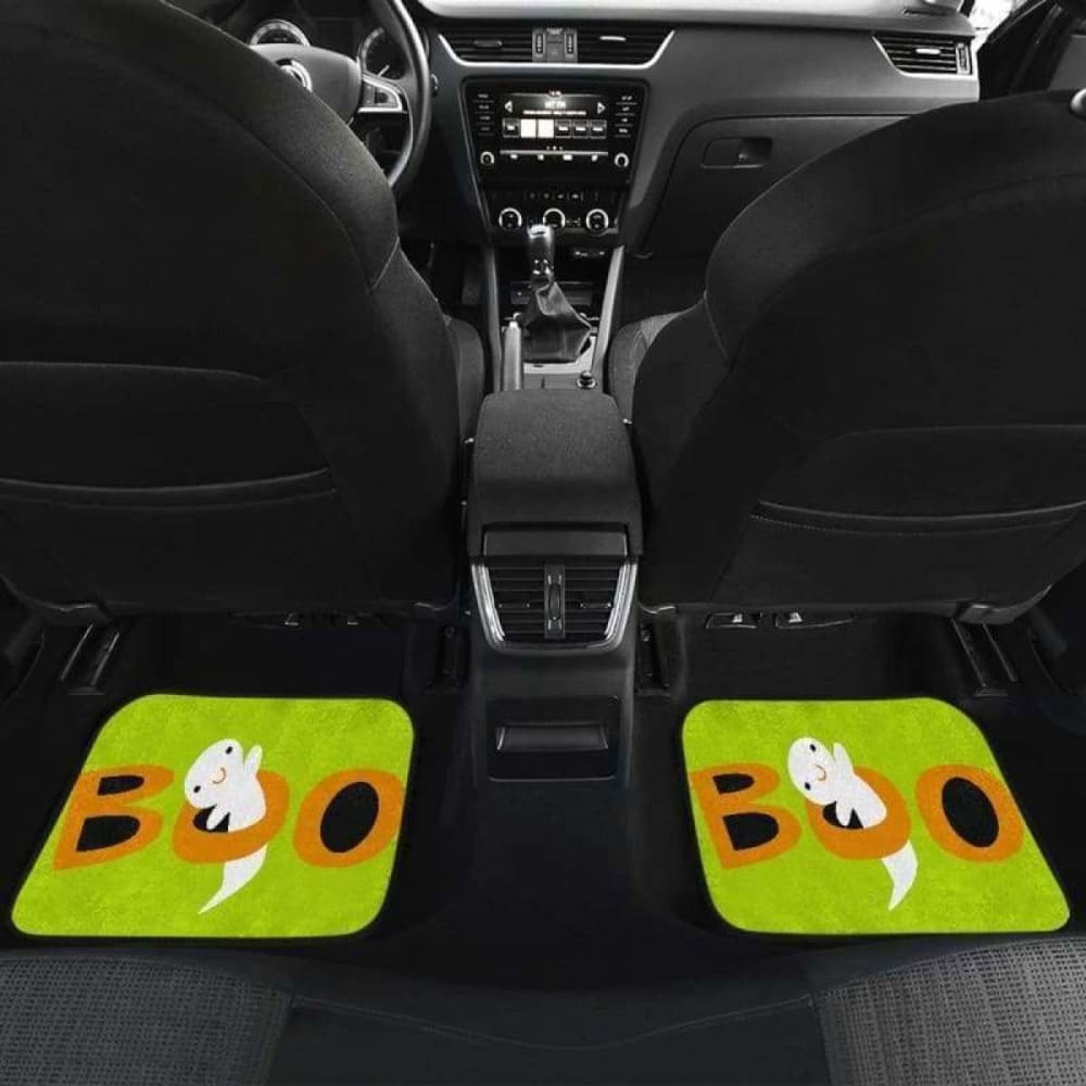 Boo Halloween Car Floor Mats