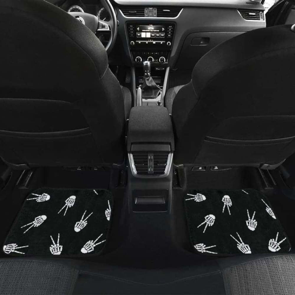 Bone Hand Halloween Car Floor Mats