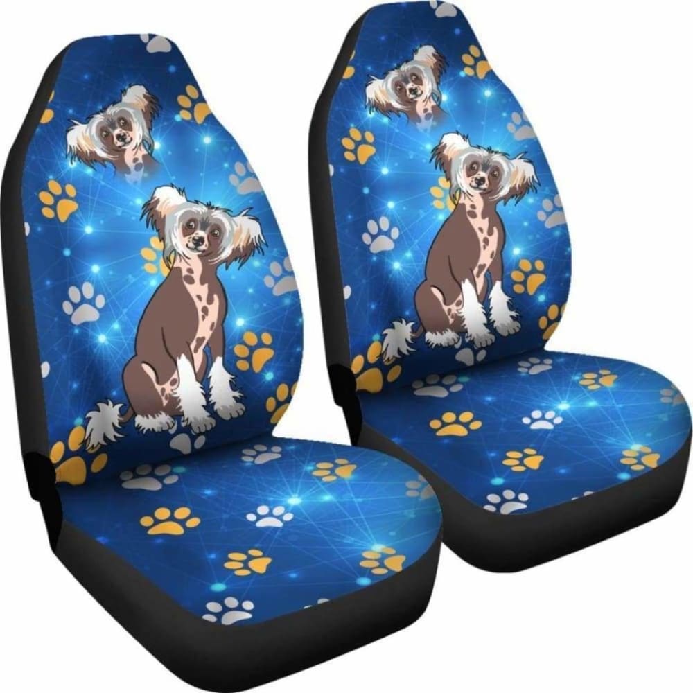 Chinese Crested Car Seat Covers