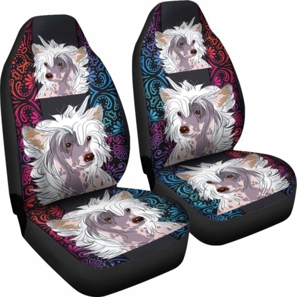 Chinese Crested Car Seat Covers
