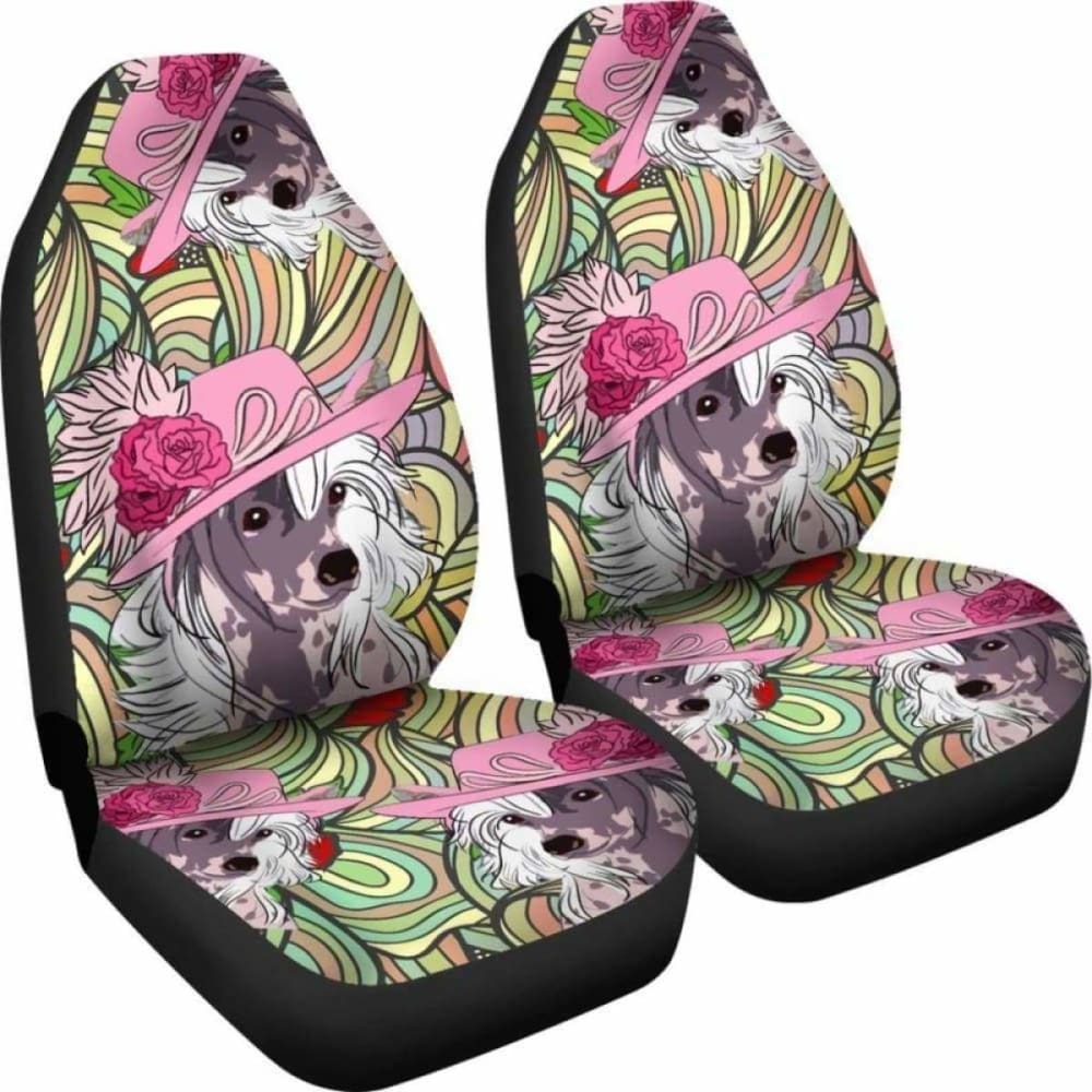 Chinese Crested Car Seat Covers