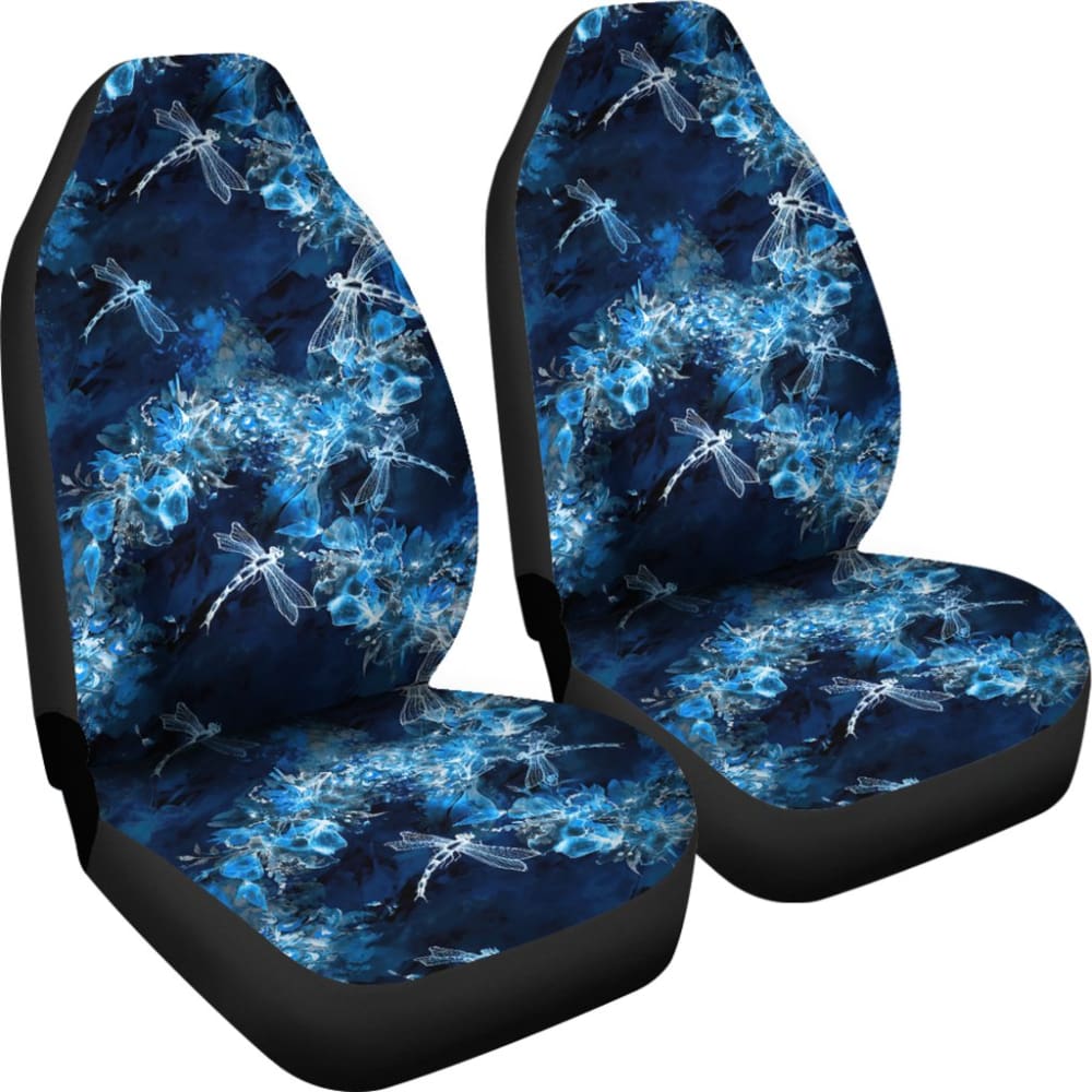 Galaxy Of Dragonfly Car Seat Covers