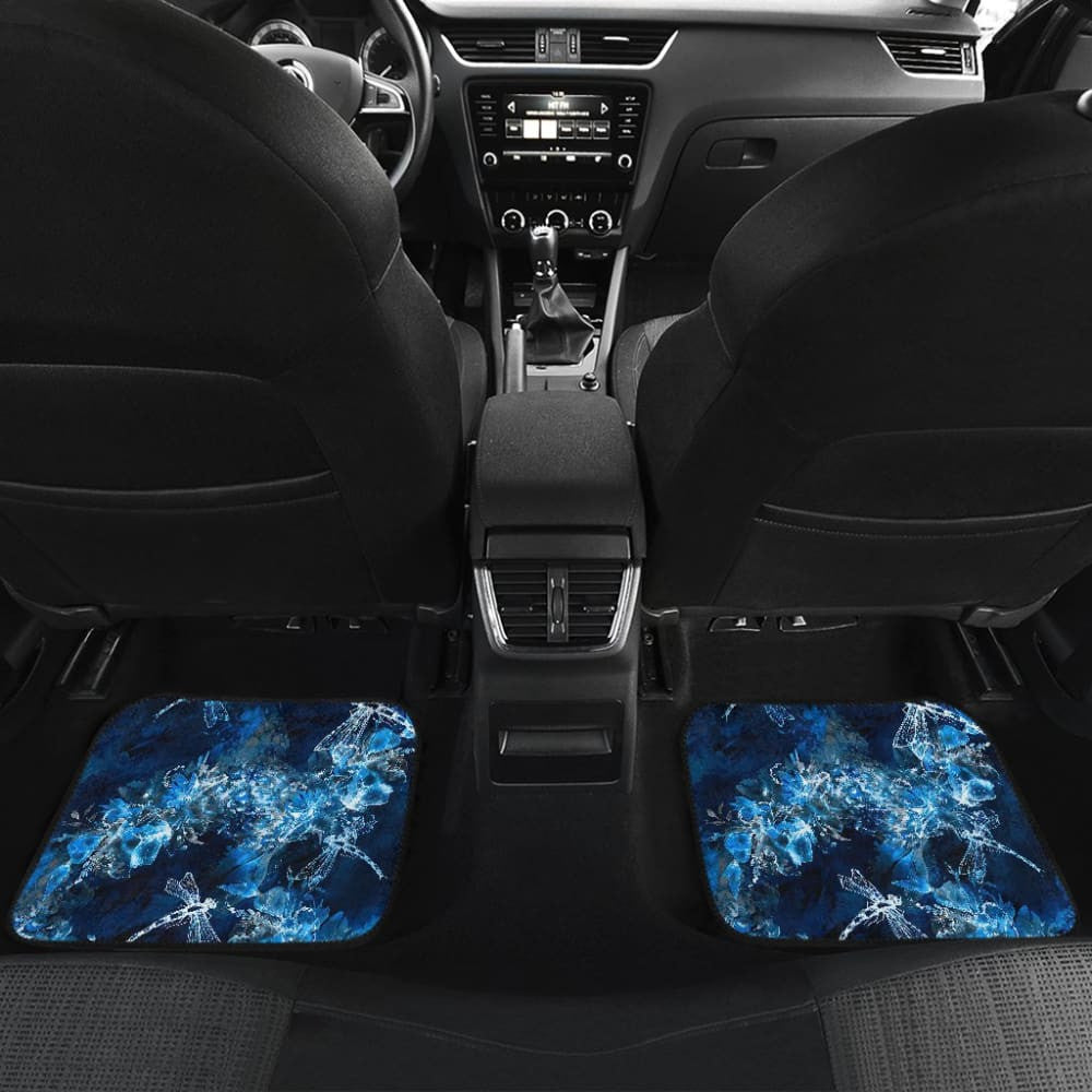 Galaxy Of Dragonfly Car Floor Mats