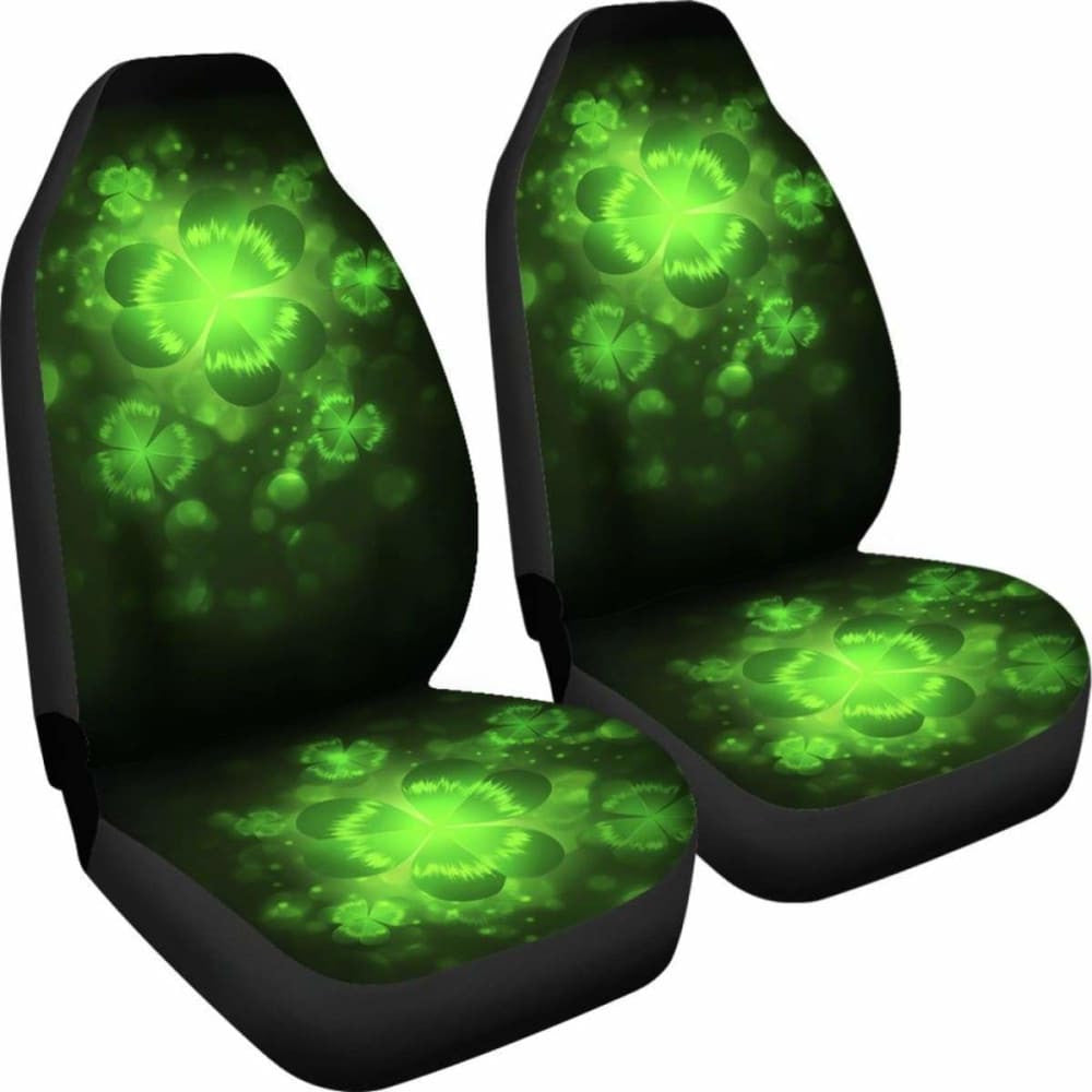 Shamrock Irish Light Car Seat Covers Amazing Gift Ideas