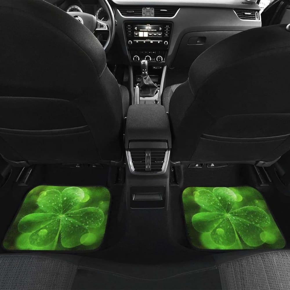 Shamrock Irish Car Floor Mats Amazing Gift Ideas