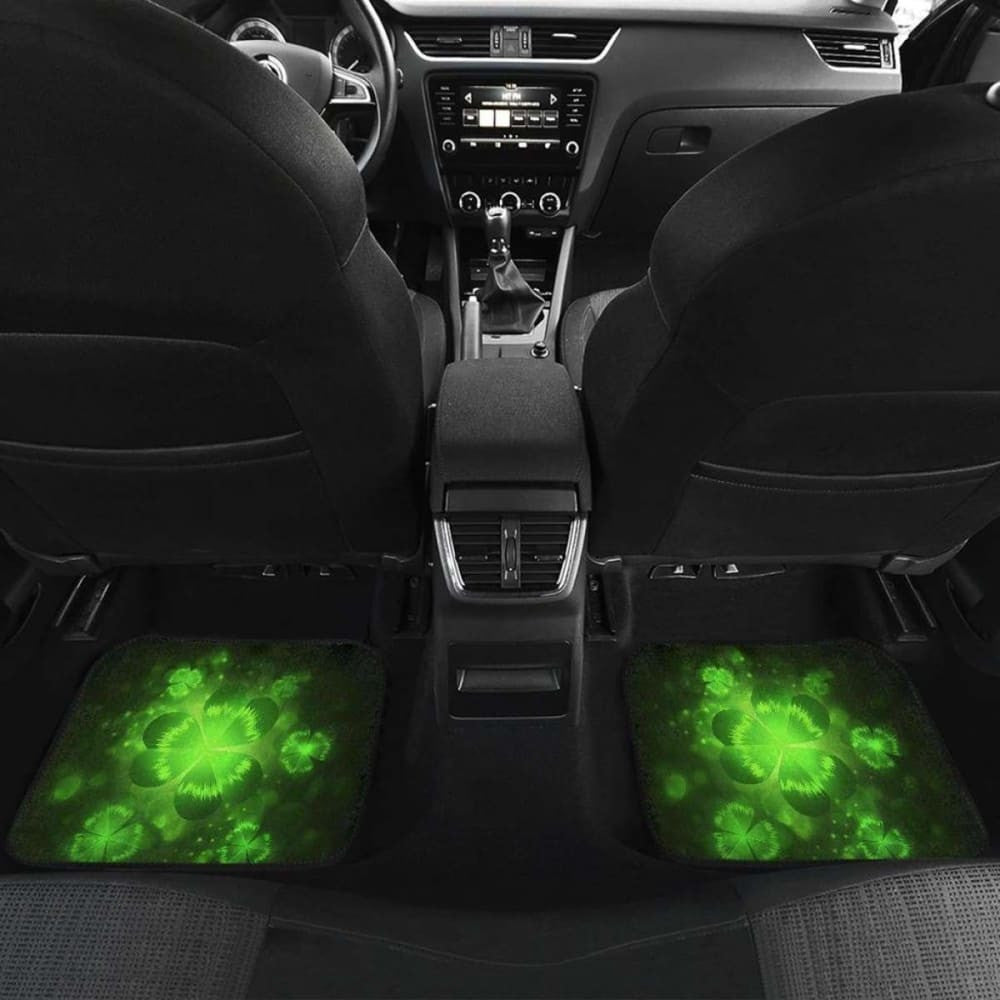Shamrock Irish Light Car Floor Mats Amazing Gift Ideas