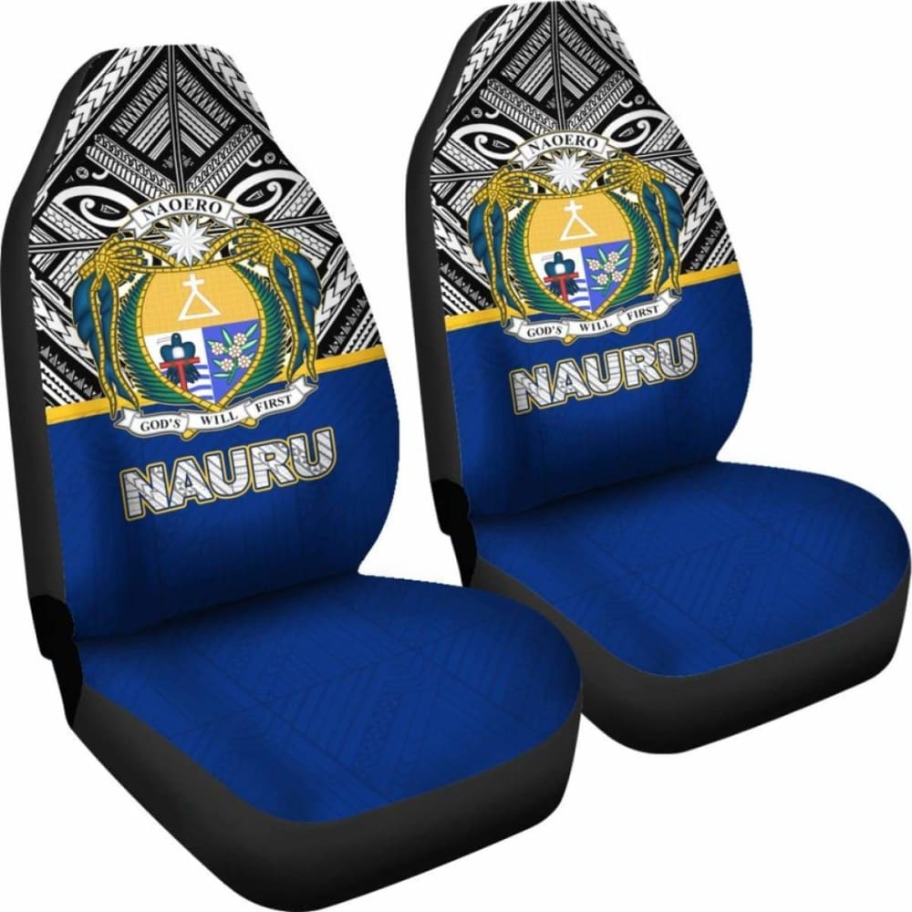 Nauru Polynesian Car Seat Covers