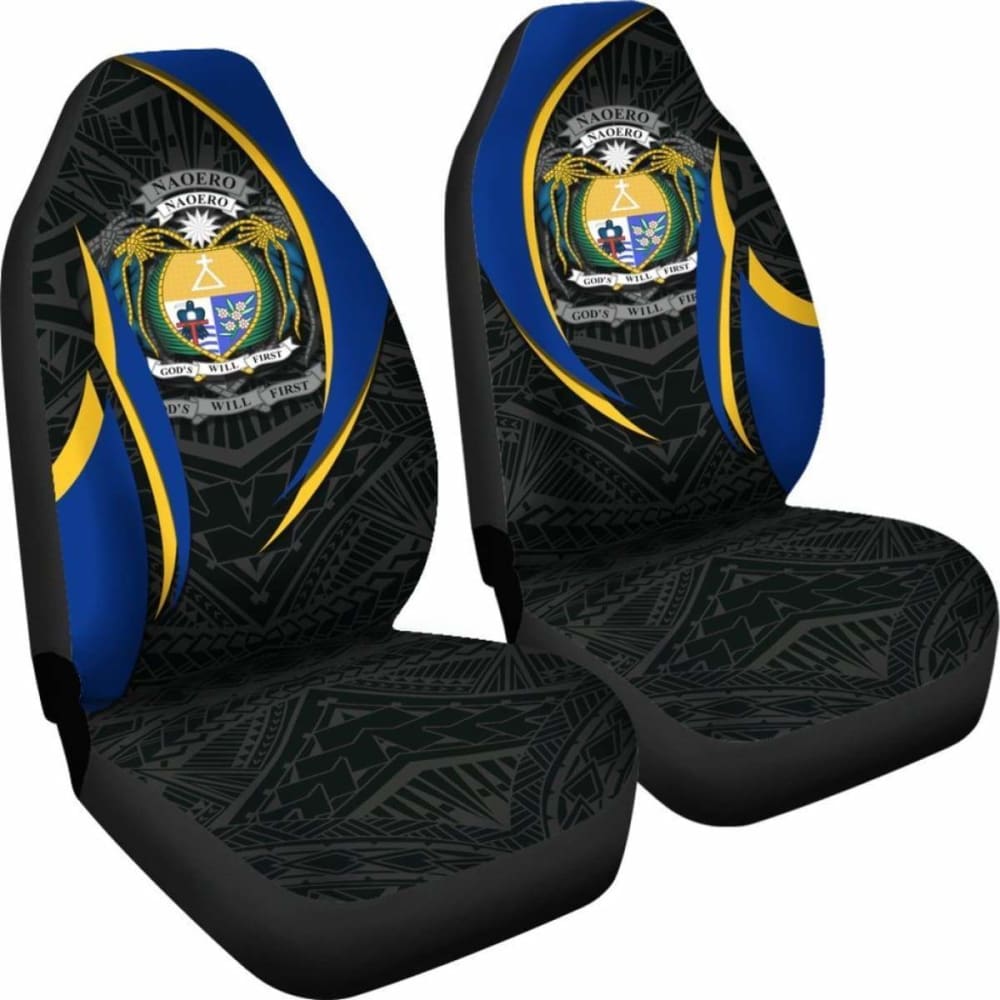 Nauru Polynesian Car Seat Covers - Nauru Spirit (Original) -