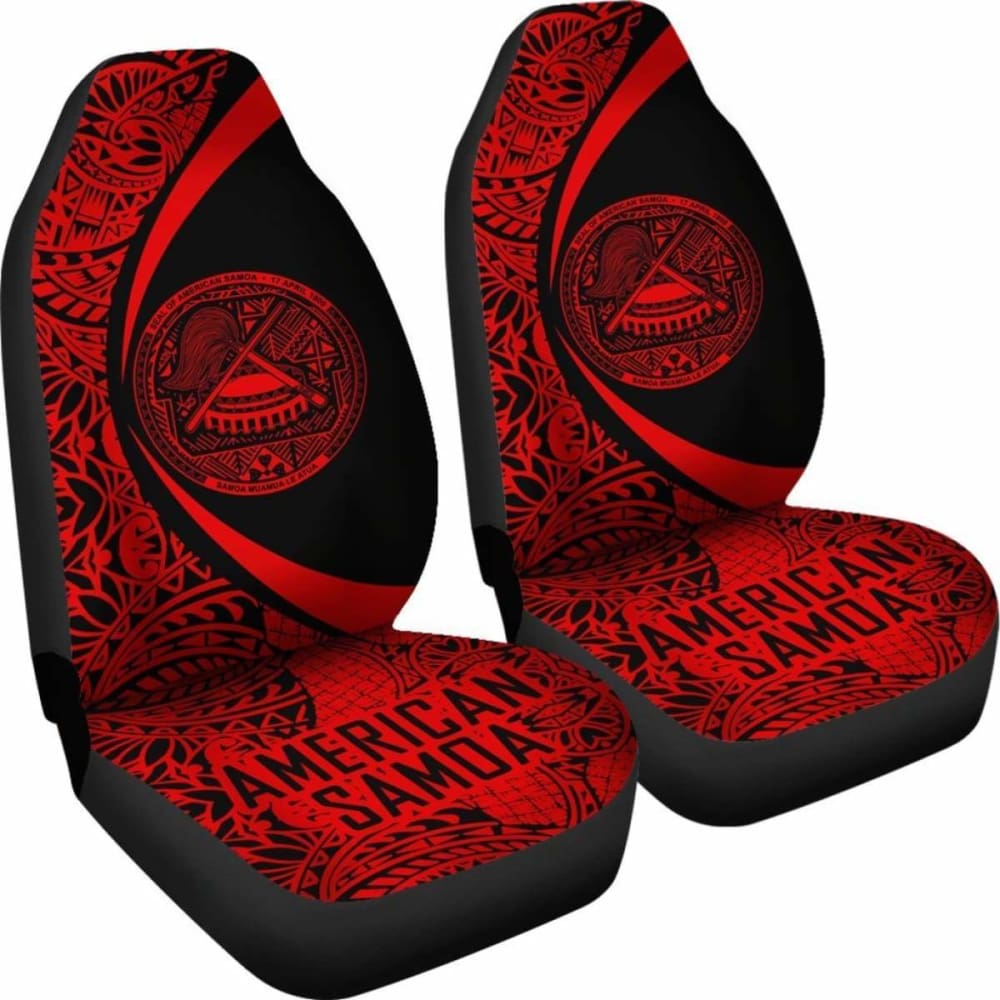 American Samoa Car Seat Covers Circle Style Amazing