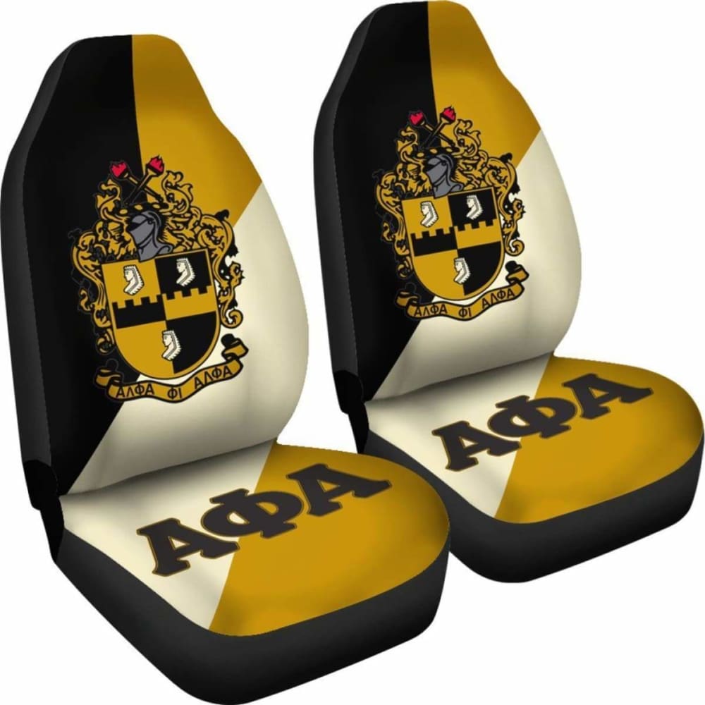 African Car Seat Covers- Alpha Phi Alpha -