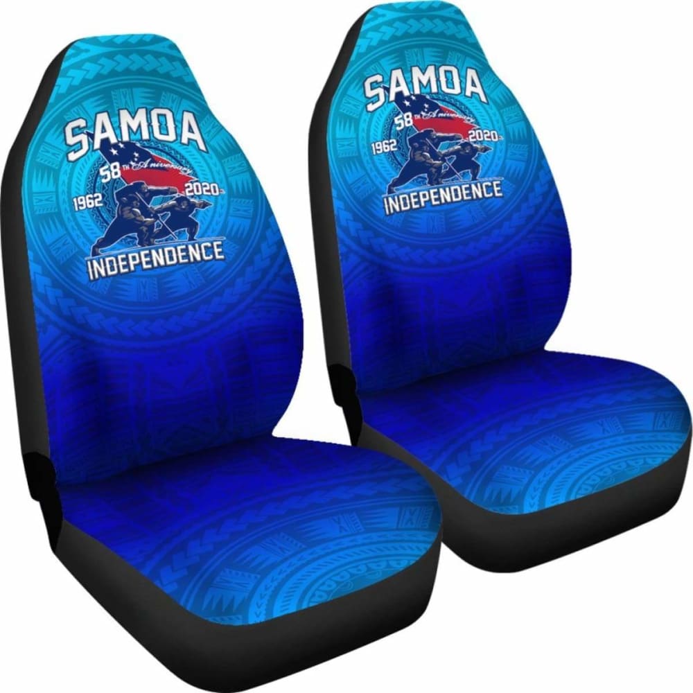 Samoa Car Seat Covers Independence AnniversaryTh Years