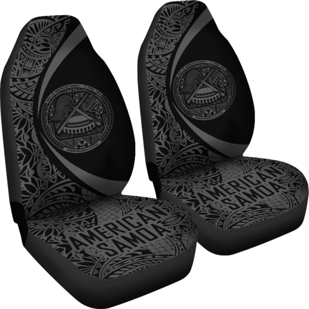 American Samoa Car Seat Covers Circle Style Amazing