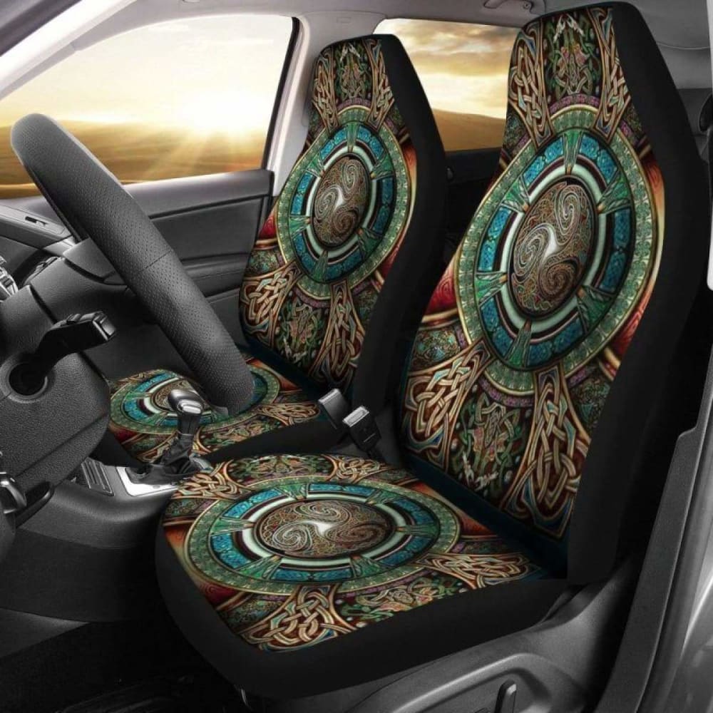 Celtic Mandala Car Seat Covers Amazing