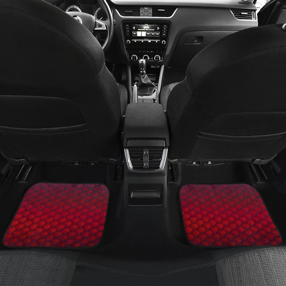 Dragons Pink Skin Car Floor Mats