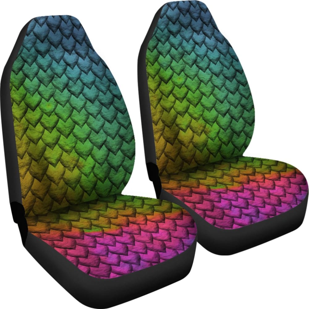 Dragon Colorful Skin Car Seat Covers