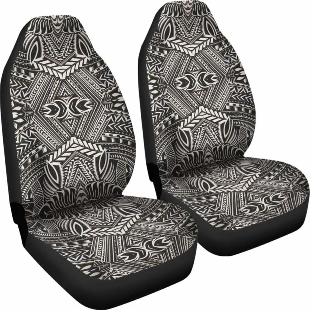 Polynesian Car Seat Cover - Polynesian Tattoo -