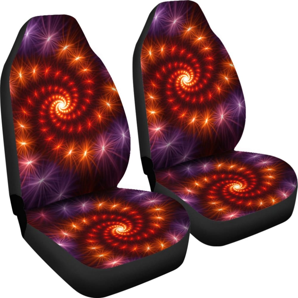Amazing Gift Ideas Spin Fireworks Car Seat Covers