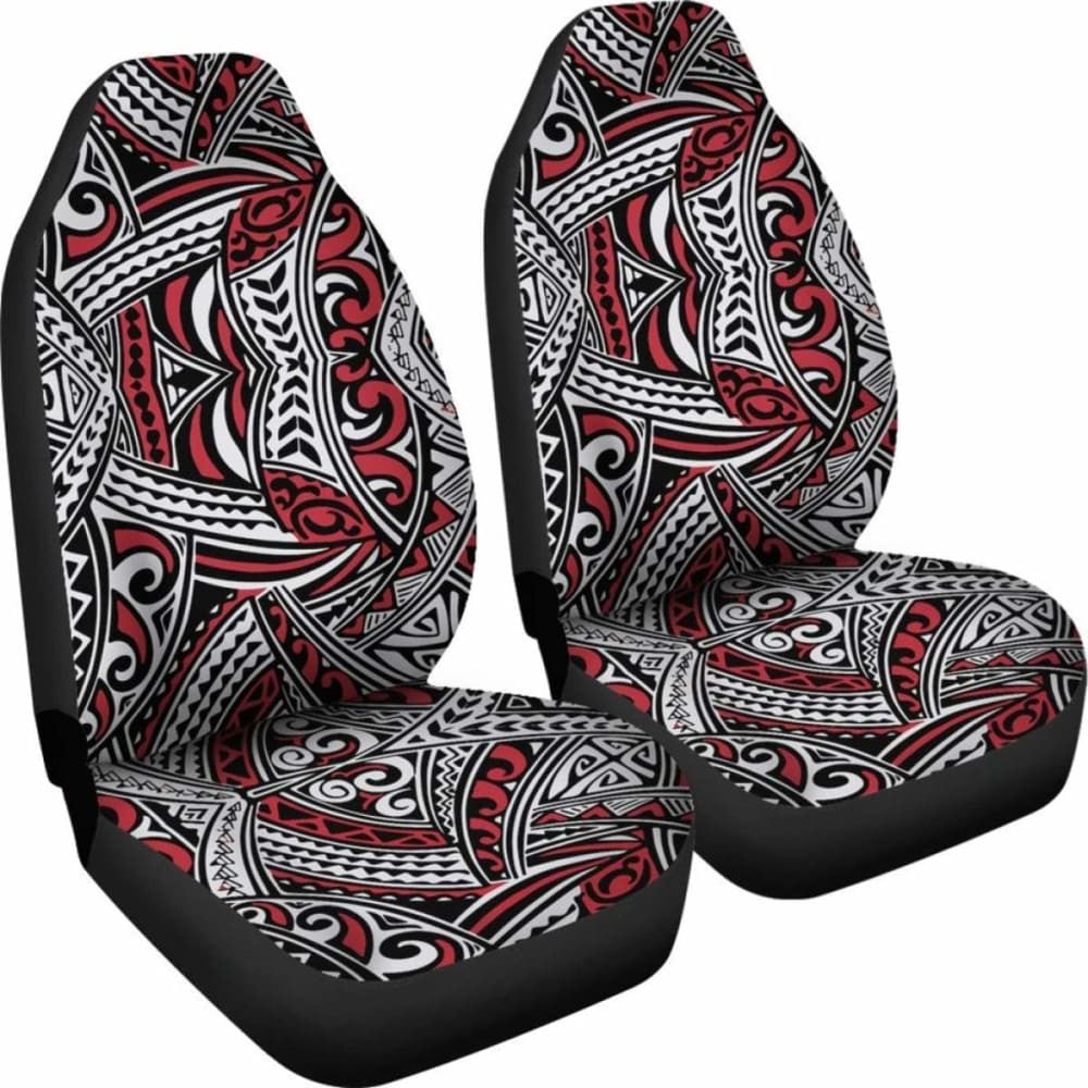 Polynesian Car Seat Covers - Polynesian Tattoo -