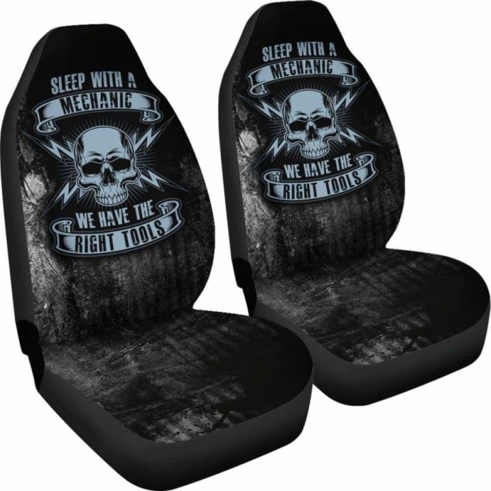 Sleep With A Mechanic Car Seat Covers